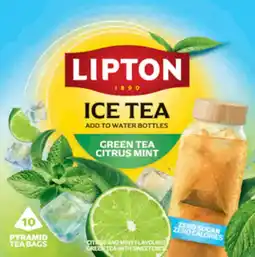 Albert Heijn Lipton Ice tea green tea citrus mint infusion aanbieding