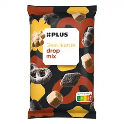 PLUS PLUS Gesuikerde dropmix aanbieding
