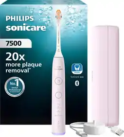Coolblue Philips Sonicare Series 7500 HX7422/05 Roze aanbieding