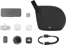 Coolblue DJI Mic Mini 2 Single Mobile Ontvanger + Oplaadcase (voor DJI Mic & Mic Mini Series) aanbieding