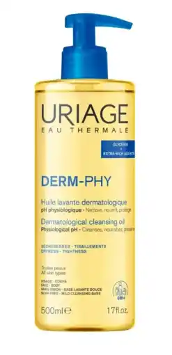 De Online Drogist Uriage Derm-Phy Cleansing Oil 500ML aanbieding
