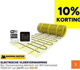 BOUWMAAT Magnum Heating elektrische vloerverwarming aanbieding