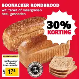 De Boerenschuur Boonacker rondbrood aanbieding