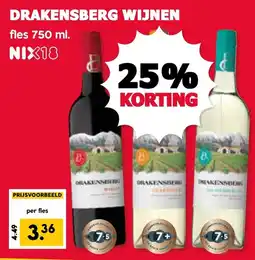 De Boerenschuur drakensberg wijnen aanbieding