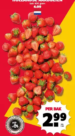 De Boerenschuur hollandse aardbeien aanbieding