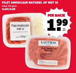 De Boerenschuur Luiten filet americain naturel aanbieding