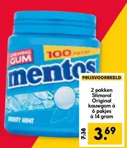 De Boerenschuur mentos aanbieding