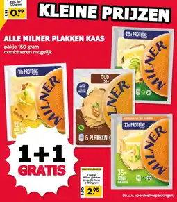 De Boerenschuur Alle milner plakken kaas aanbieding