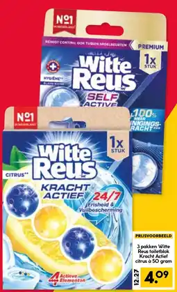 De Boerenschuur Witte Reus toiletblok Kracht Actief citrus aanbieding