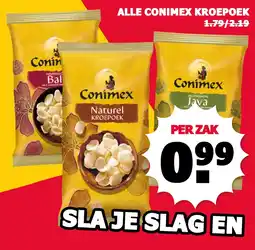 De Boerenschuur Conimex kroepoek aanbieding