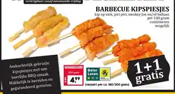 De Boerenschuur Barbecue kipspiesjes aanbieding