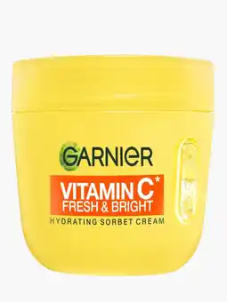 Flink Garnier Vitamine C fresh & bright hydrating sorbet cream aanbieding