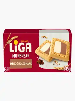 Flink Liga Milkbreak melk-chocoladesmaak aanbieding