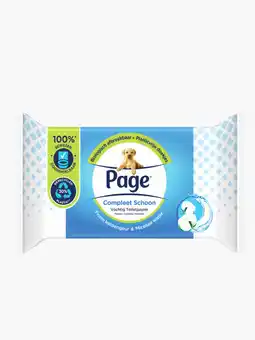 Flink Page Compleet schoon vochtig toiletpapier 38st aanbieding
