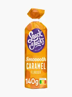 Flink Snack a Jacks Smooooth caramel aanbieding
