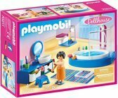 Bol.com PLAYMOBIL Dollhouse Badkamer met ligbad - 70211 aanbieding