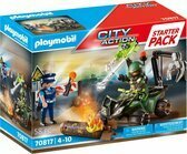 Bol.com PLAYMOBIL Starterpack City Action Politie: gevarentraining - 70817 aanbieding