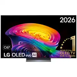 MediaMarkt LG Evo Ai 65c67la - Ultra Hd 4k Oled-tv 65 Inch 2026 aanbieding