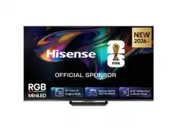 MediaMarkt Hisense 65ur8s - Ultra Hd 4k Mini-led-tv 65 Inch 2026 aanbieding