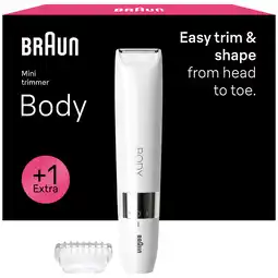 MediaMarkt Braun Bs1000 Ladyshave Wit aanbieding