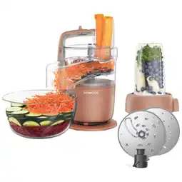 MediaMarkt Kenwood Multipro Go Fdp23.380rd Foodprocessor Red Clay 900 W aanbieding