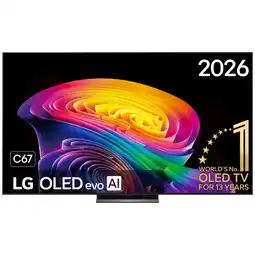 MediaMarkt LG Evo Ai 83c67la - Ultra Hd 4k Oled-tv 83 Inch 2026 aanbieding