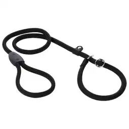 Pets Place Adori Sliplijn Nylon Rond - Riem - 165x1,3 cm Zwart aanbieding