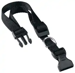 Pets Place Adori Klikhalsband Nylon - Halsband - Zwart 36-56x2,0 cm aanbieding