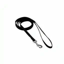 Pets Place Adori Looplijn Nylon - Riem - Zwart 120x1 cm aanbieding
