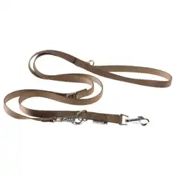 Pets Place Adori Traininglijn Nylon - Riem - Bruin 200x1,5 cm aanbieding