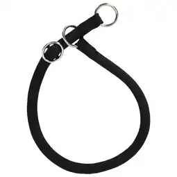 Pets Place Adori Sliphalsband Rond Met Stop - Halsband - Zwart 70x1,3 cm aanbieding