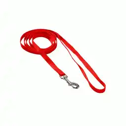 Pets Place Adori Looplijn Nylon - Riem - Rood 120x1,5 cm aanbieding