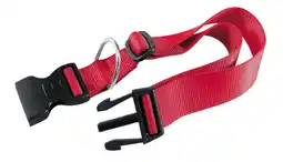 Pets Place Adori Klikhalsband Nylon - Halsband - Rood 45-70x2,5 cm aanbieding
