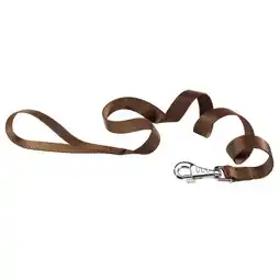 Pets Place Adori Looplijn Nylon - Riem - Bruin 120x2 cm aanbieding