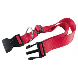 Pets Place Adori Klikhalsband Nylon - Halsband - Rood 18-25x1,0 cm aanbieding