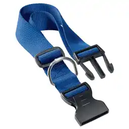 Pets Place Adori Klikhalsband Nylon - Halsband - Blauw 18-25x1,0 cm aanbieding
