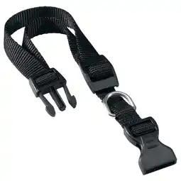 Pets Place Adori Klikhalsband Nylon - Halsband - Zwart 18-25x1,0 cm aanbieding