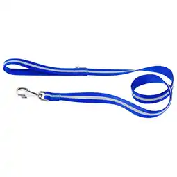 Pets Place Adori Looplijn Reflex - Riem - Blauw&Reflecterend 120x1,5 cm aanbieding