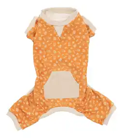 Pets Place Adori Pyjama Bao - Shirt - Oranje&Beige 40x54x33 cm aanbieding