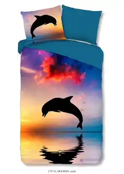 Wehkamp Good Morning katoenen dekbedovertrek 1-persoons (140x200 cm) aanbieding