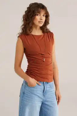 Wehkamp WE Fashion top terra aanbieding