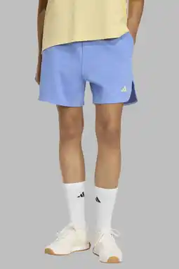 Wehkamp adidas Sportswear sweatshort licht blauw aanbieding