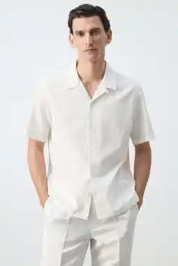 Wehkamp Mango Man regular fit overhemd - wit aanbieding