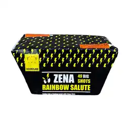 Zena Vuurwerk Zena Rainbow Salute 49sh (4) aanbieding