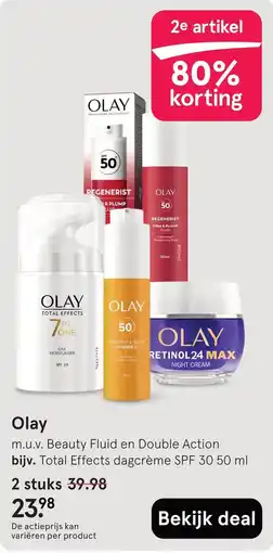 Etos Olay aanbieding