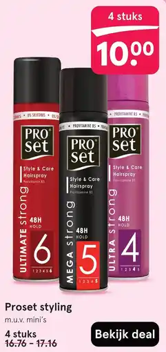 Etos Proset styling aanbieding