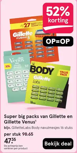 Etos Gillette Gillette Venus aanbieding