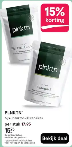 Etos plnktn Plankton 60 capsules aanbieding