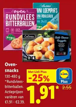 Lidl Rundvlees Bitterballen aanbieding