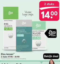 Etos Etos lenzen aanbieding